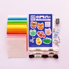 Load image into Gallery viewer, Felt Animal Mascot Kit
