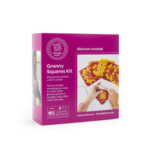 Load image into Gallery viewer, Discover Crochet: Granny Square Kit
