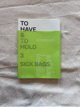 Load image into Gallery viewer, To Have &amp; To Hold: Sick Bags
