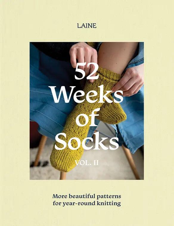 [書籍] Laine 52 Weeks of Socks vol. I & II 52 Weeks of Socks Vol. II | Laine Publishing