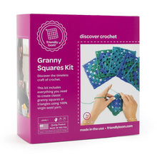 Load image into Gallery viewer, Discover Crochet: Granny Square Kit
