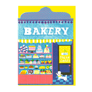Bakery Die Cut Card