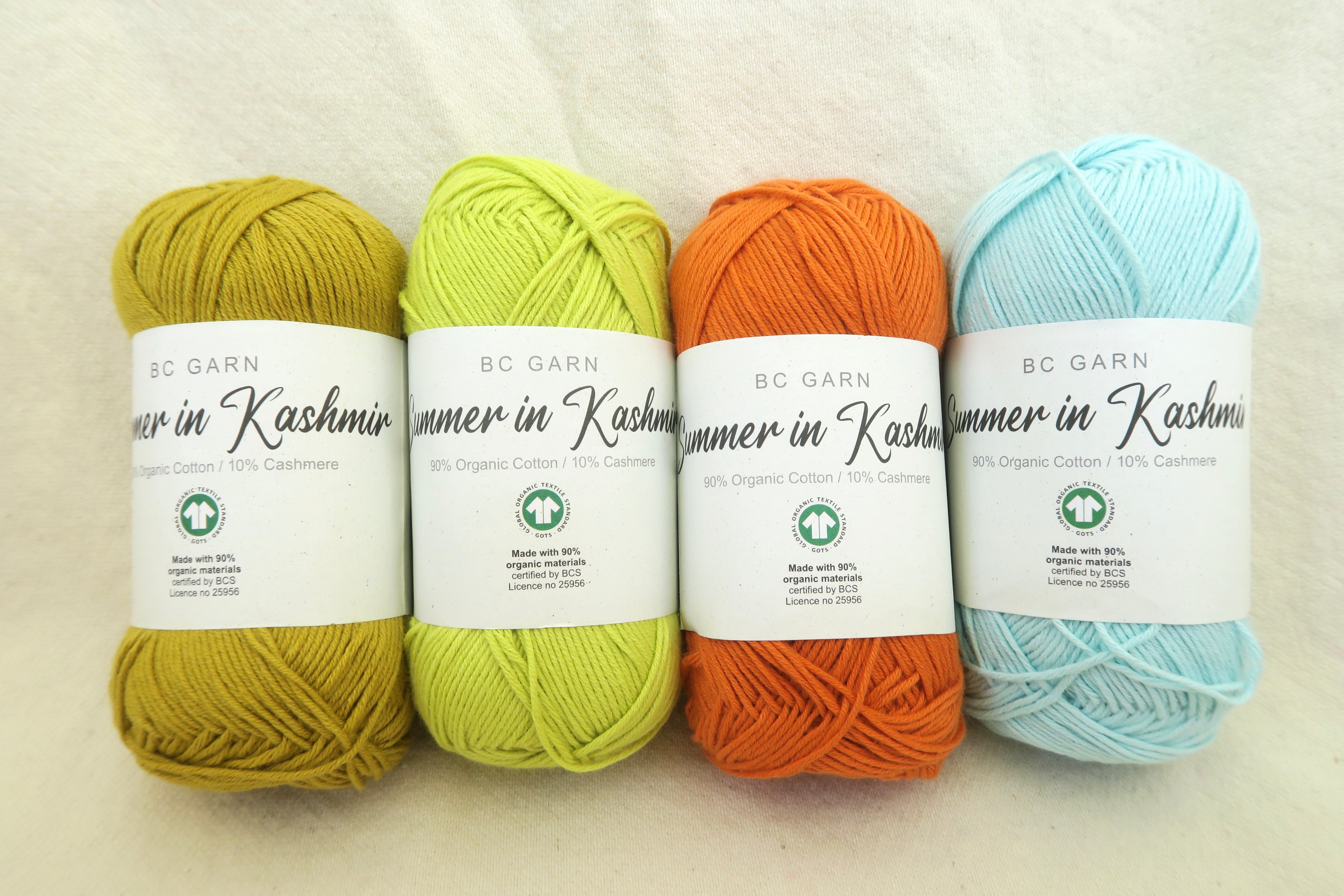 BC GARN Summer in Kashmir Cotton and Cashmere Blend Yarn Organic