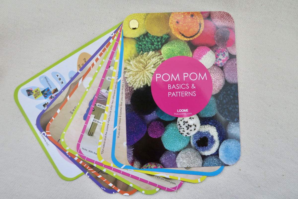 Patterning Poom Pom Pom Basics and Patterns – Busywork Craft Supply