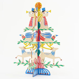 Folk Art Holiday Tree of Life