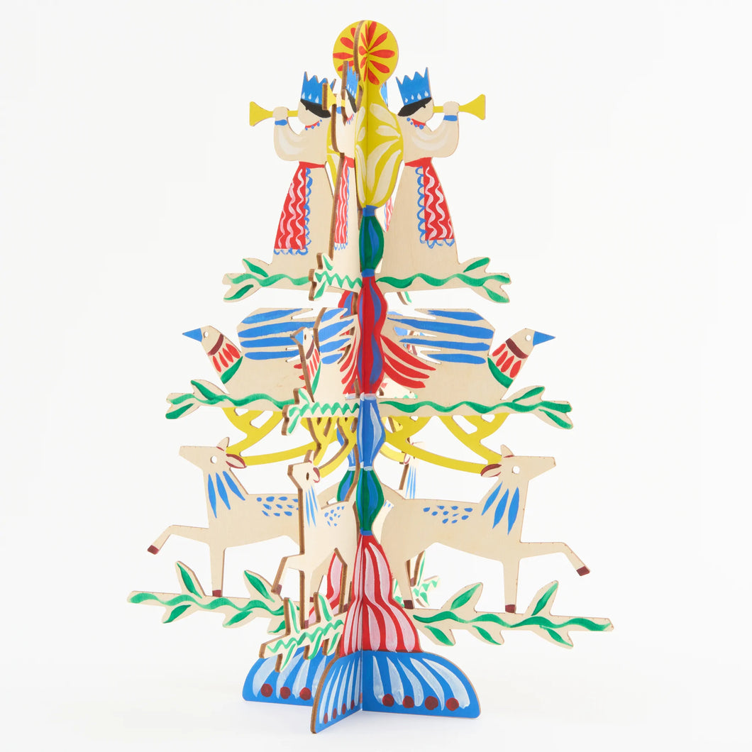 Folk Art Holiday Tree of Life